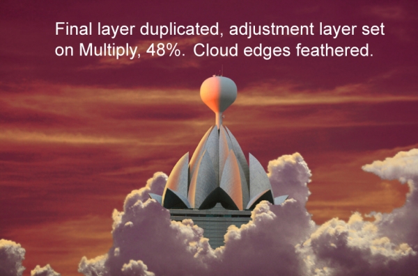 Creation of In the skies of Mars: Step 7